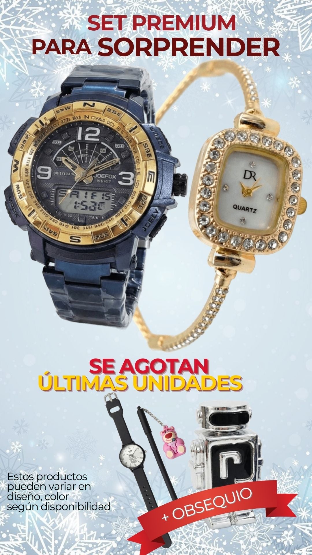 🎁 SET PREMIUM RELOJES ⌚