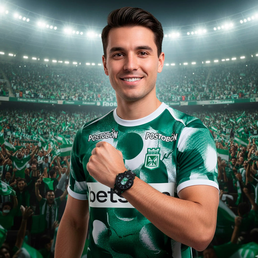 💚⌚️ Nuevo Reloj Atlético Nacional Deportivo Hombre y Dama  Edición Exclusiva